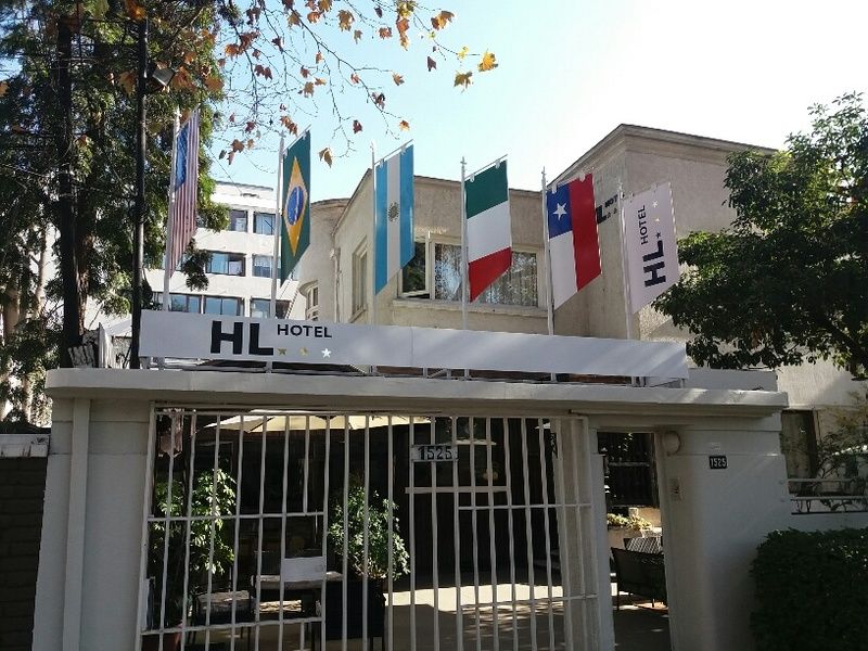 Hl Hotel Low Cost Santiago Ngoại thất bức ảnh